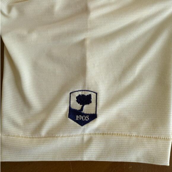 Peter Millar Summer Comfort Polo Shirt Mens Large Ridgemoor Country Club Yellow - Picture 7 of 7